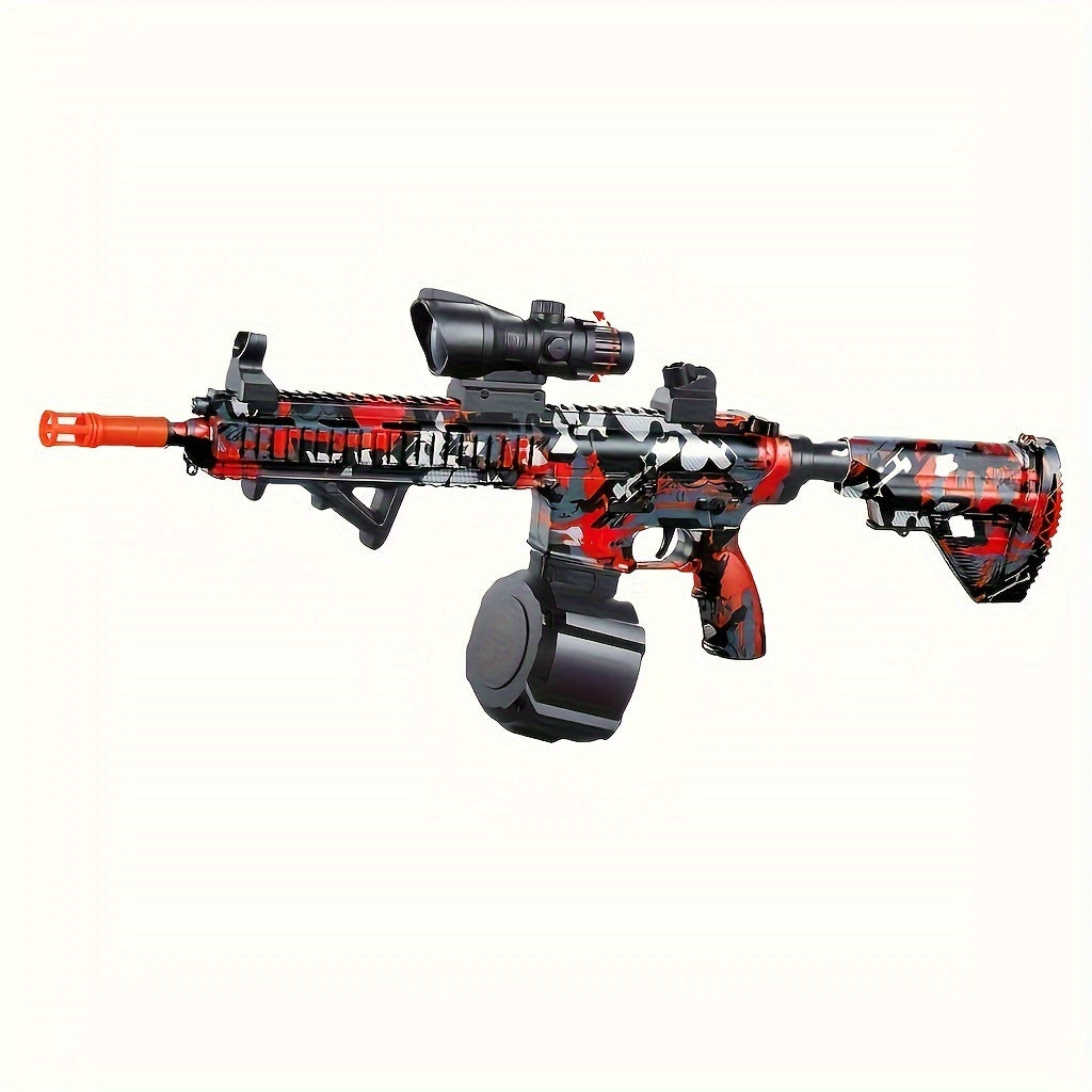 Pistolet Blaster, Blaster à billes électriques, Pistolet jouet haute performance, Jouets de tir à billes rechargeables pour activités de plein air, Jeu de tir, Cadeaux de fête. Cadeaux de Noël et du Nouvel An.