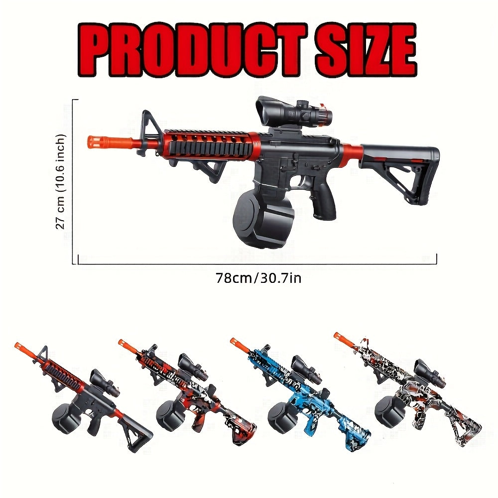 Pistolet à balle électrique, pistolet à balle à haute performance, jouet cool rechargeable pour activités en extérieur, jeu de tir, cadeaux de fête. Cadeaux de Noël et de Nouvel An.